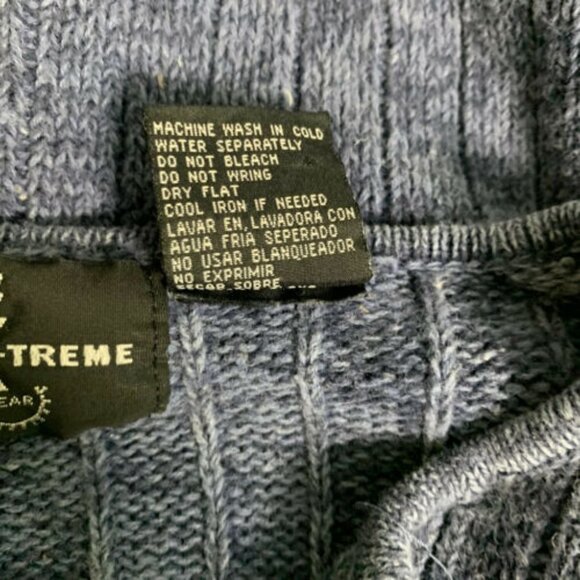 X-treme gear 6 Button Henley Long Sleeve Sweater - Picture 6 of 7